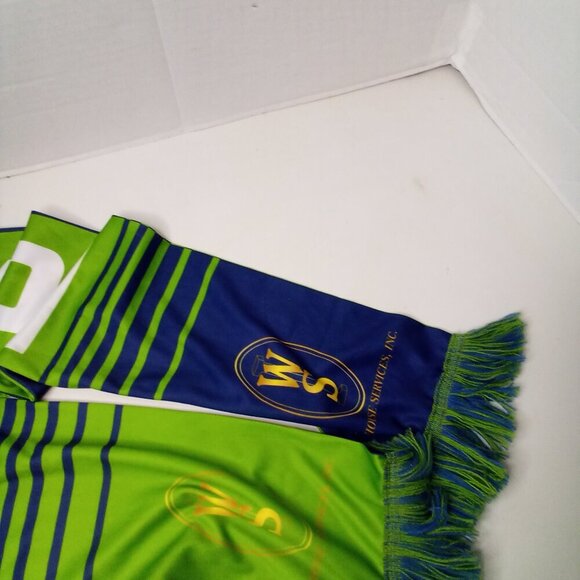 Greenville Triumph Scarf Lot of 2 FC Soccer Club Green Blue Greenville SC - Picture 7 of 8